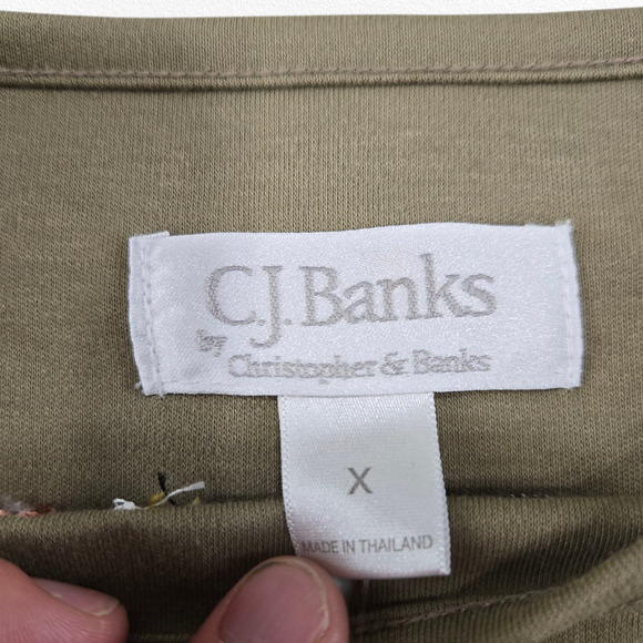 Y2K C.J. Banks Embroidered Bee & Beehive Graphic Tee Shirt Size 14W NWT - Picture 5 of 8